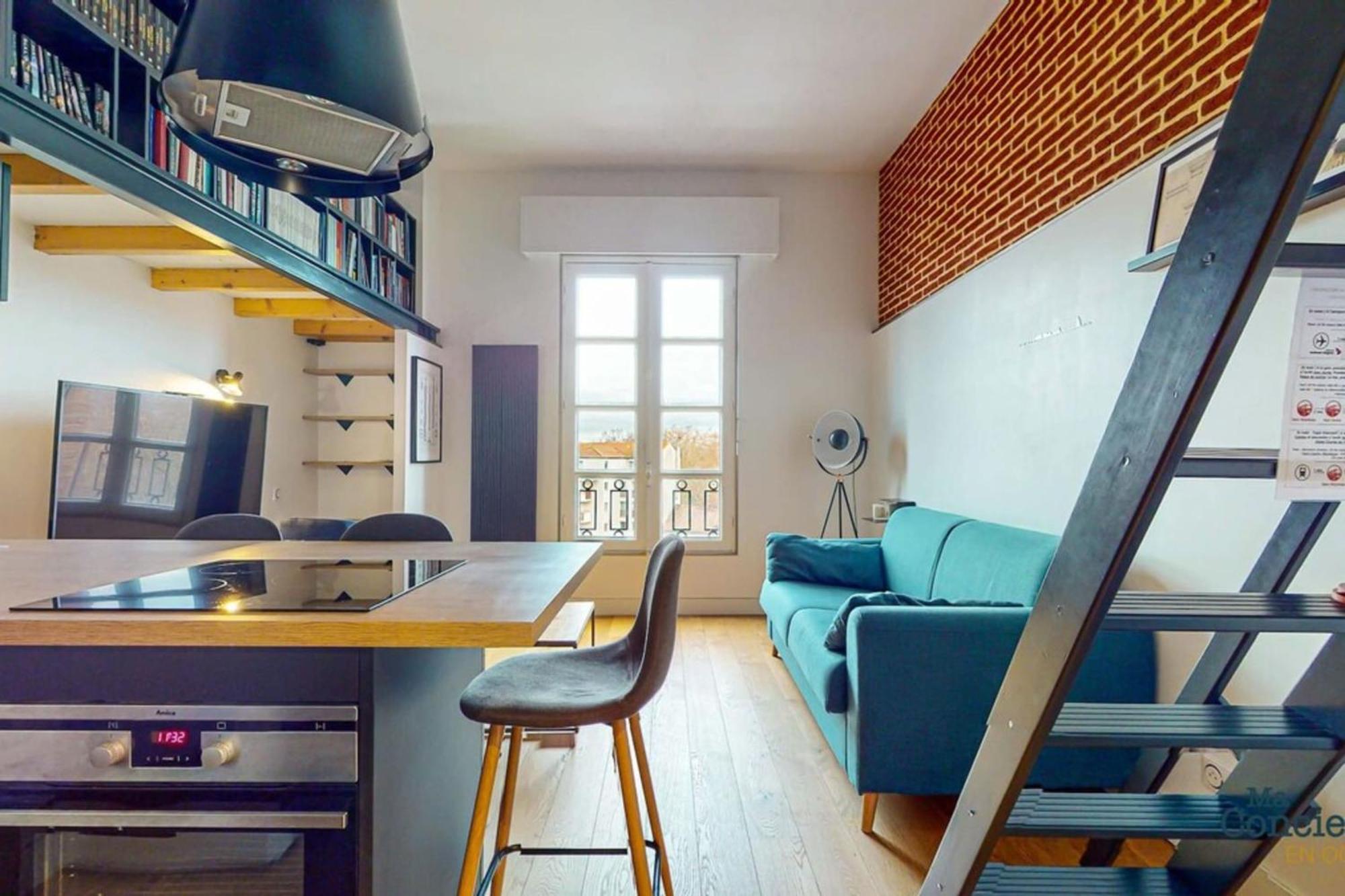 Apartamento Fac 5 Trammetro Vue Garonne Parking Toulouse Exterior foto