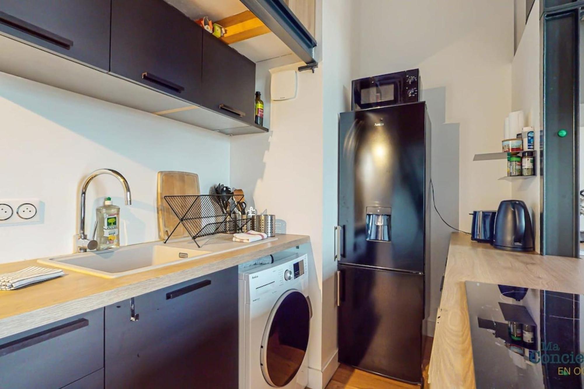 Apartamento Fac 5 Trammetro Vue Garonne Parking Toulouse Exterior foto